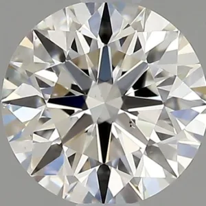0.5 Carat Round H SI1 Natural Diamond