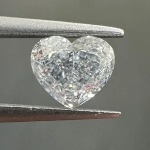 0.51 Carat Heart Fancy Light Blue IF Natural Diamond