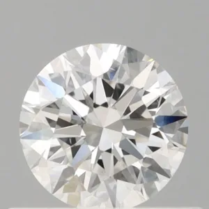 0.51 Carat Round F VS2 Natural Diamond