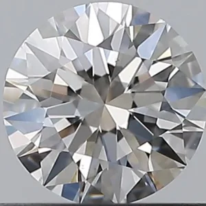 0.53 Carat Round F VS2 Natural Diamond