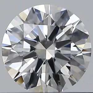 0.53 Carat Round F VS2 Natural Diamond