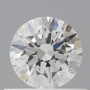 0.53 Carat Round G SI1 Natural Diamond