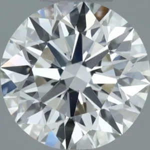 0.53 Carat Round H VS2 Natural Diamond