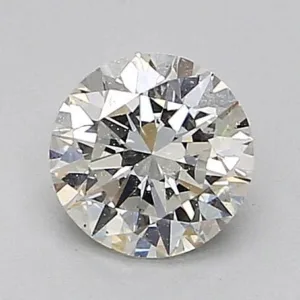 0.53 Carat Round J SI1 Natural Diamond