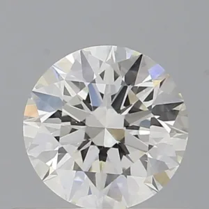 0.54 Carat Round H VS2 Natural Diamond