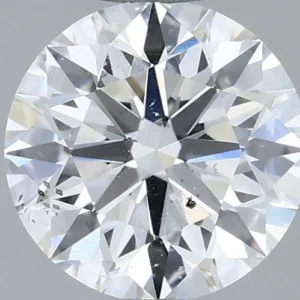 0.55 Carat Round G SI2 Natural Diamond