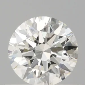 0.55 Carat Round H SI1 Natural Diamond