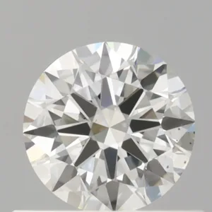 0.55 Carat Round H VS2 Natural Diamond
