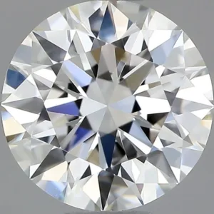 0.58 Carat Round H VVS1 Natural Diamond
