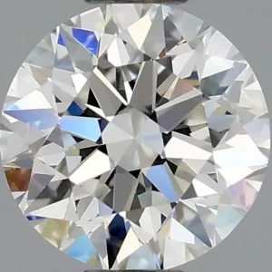 0.58 Carat Round H VVS1 Natural Diamond