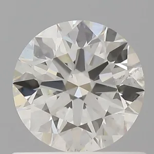 0.58 Carat Round I SI1 Natural Diamond