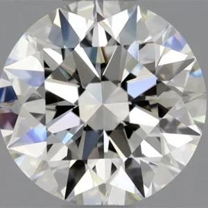 0.64 Carat Round H VVS1 Natural Diamond