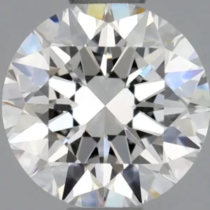 0.65 Carat Round F IF Natural Diamond