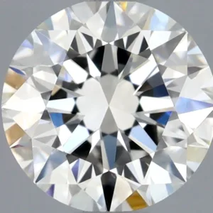 0.65 Carat Round I VVS1 Natural Diamond