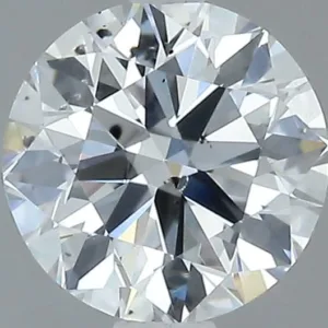 0.7 Carat Round D SI2 Natural Diamond