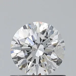 0.7 Carat Round D VS2 Natural Diamond
