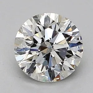 0.7 Carat Round H SI1 Natural Diamond