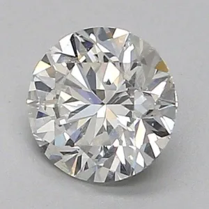 0.7 Carat Round H SI2 Natural Diamond