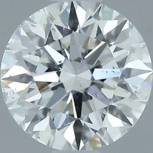 0.7 Carat Round H SI2 Natural Diamond