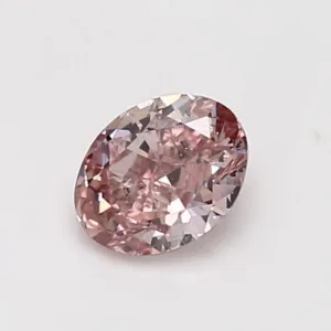 0.71 Carat Oval Pink Natural Diamond
