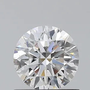 0.71 Carat Round D VVS1 Natural Diamond