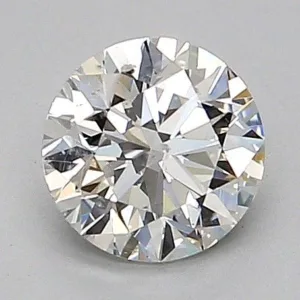 0.71 Carat Round H SI1 Natural Diamond
