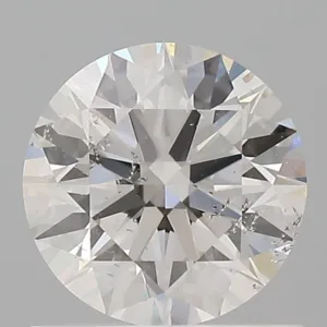 0.71 Carat Round H SI2 Natural Diamond