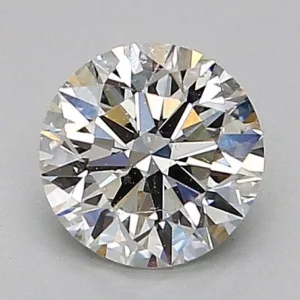 0.72 Carat Round H SI1 Natural Diamond