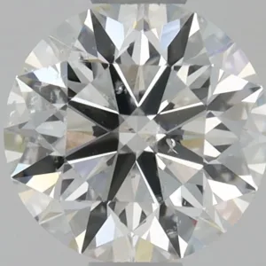 0.72 Carat Round H SI2 Natural Diamond