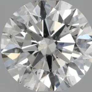 0.72 Carat Round H SI2 Natural Diamond