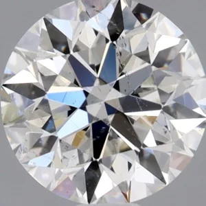 0.73 Carat Round H SI2 Natural Diamond