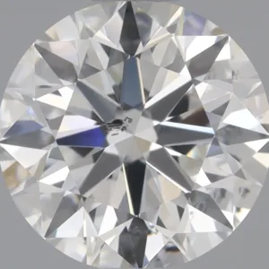 0.75 Carat Round F SI2 Natural Diamond