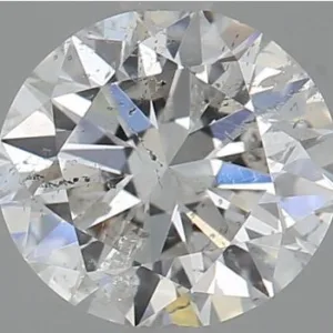 0.8 Carat Round F SI2 Natural Diamond
