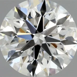 0.9 Carat Round D SI1 Natural Diamond