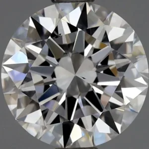 0.9 Carat Round D SI1 Natural Diamond