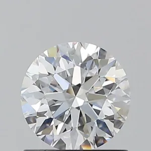 0.9 Carat Round D VS2 Natural Diamond