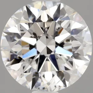0.9 Carat Round E SI2 Natural Diamond