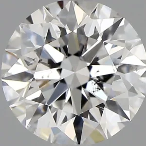 0.9 Carat Round E SI2 Natural Diamond