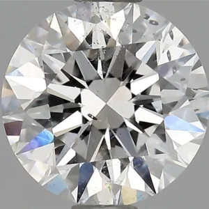 0.9 Carat Round E SI2 Natural Diamond