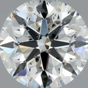 0.9 Carat Round F SI2 Natural Diamond