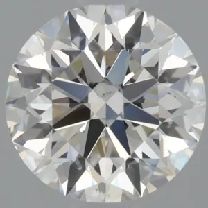 0.9 Carat Round H SI2 Natural Diamond