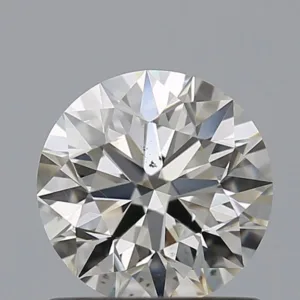 0.9 Carat Round J SI1 Natural Diamond