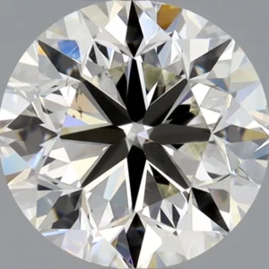 0.9 Carat Round J SI1 Natural Diamond