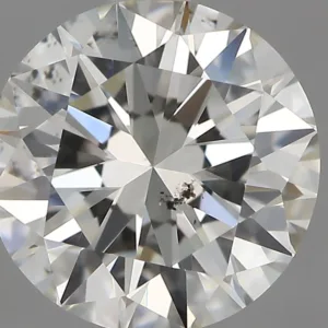 0.9 Carat Round J SI2 Natural Diamond