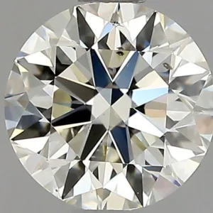0.9 Carat Round K SI1 Natural Diamond