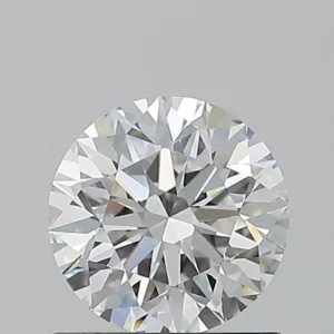 0.91 Carat Round F VVS1 Natural Diamond