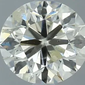 0.91 Carat Round K SI2 Natural Diamond