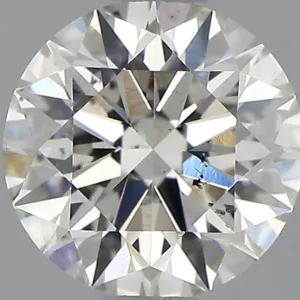 0.93 Carat Round H SI1 Natural Diamond