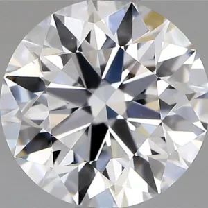 0.95 Carat Round D VVS1 Natural Diamond