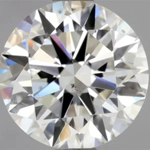 0.96 Carat Round H SI1 Natural Diamond